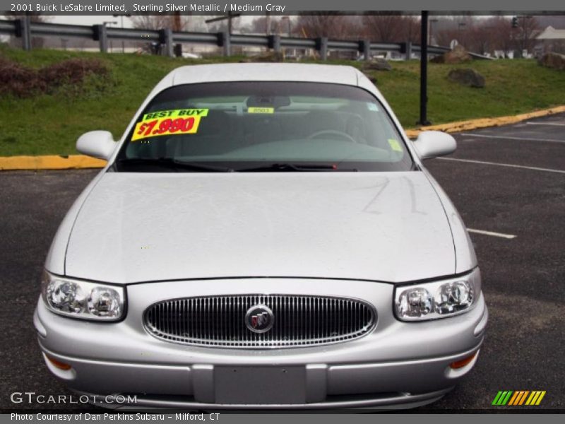 Sterling Silver Metallic / Medium Gray 2001 Buick LeSabre Limited