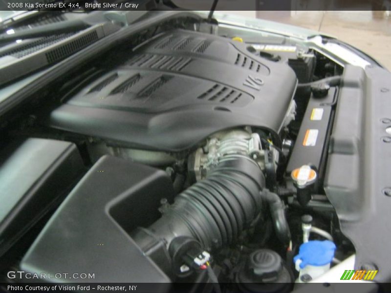 Bright Silver / Gray 2008 Kia Sorento EX 4x4