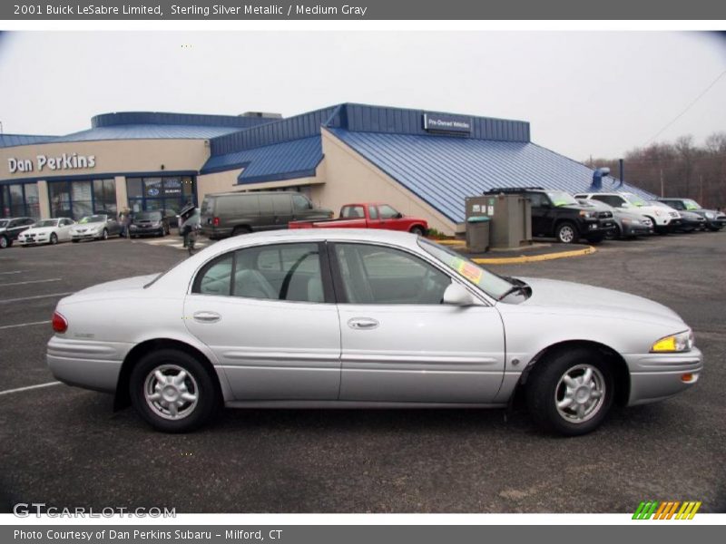 Sterling Silver Metallic / Medium Gray 2001 Buick LeSabre Limited