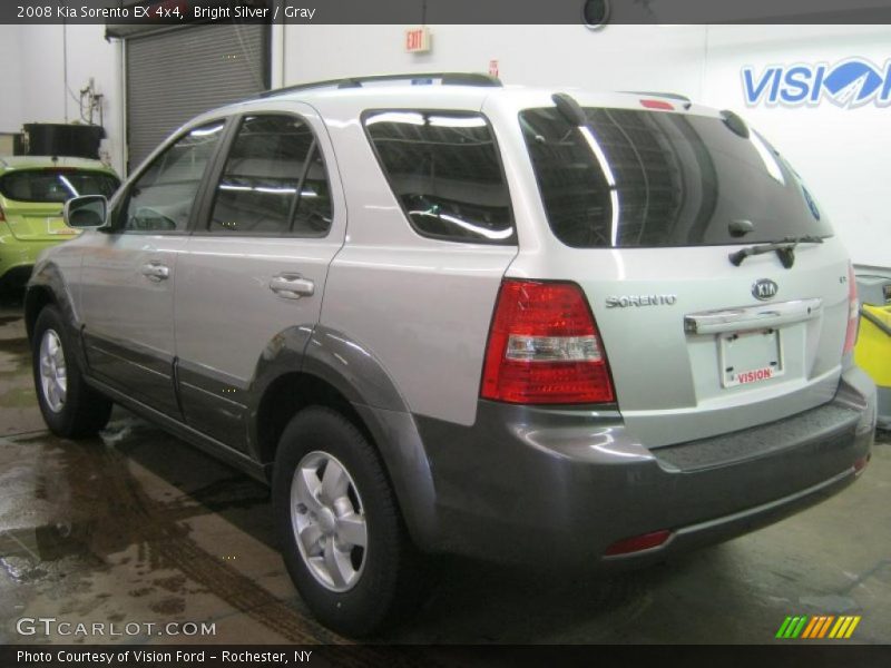Bright Silver / Gray 2008 Kia Sorento EX 4x4