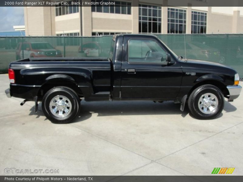 Black / Medium Graphite 2000 Ford Ranger XLT Regular Cab