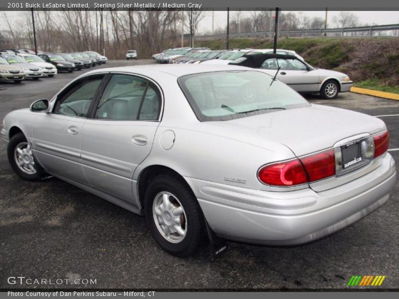 Sterling Silver Metallic / Medium Gray 2001 Buick LeSabre Limited