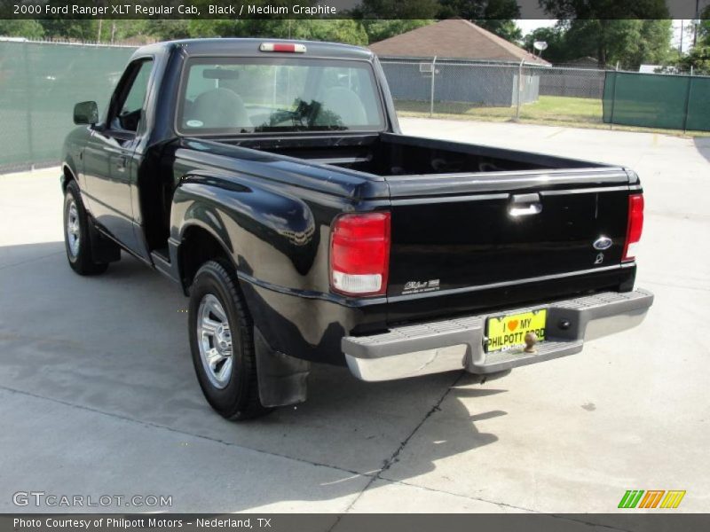 Black / Medium Graphite 2000 Ford Ranger XLT Regular Cab