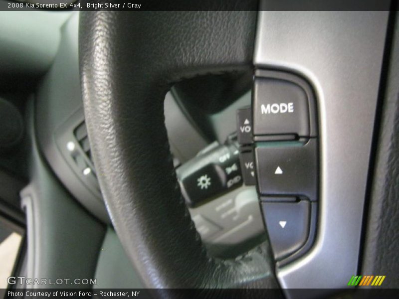 Bright Silver / Gray 2008 Kia Sorento EX 4x4