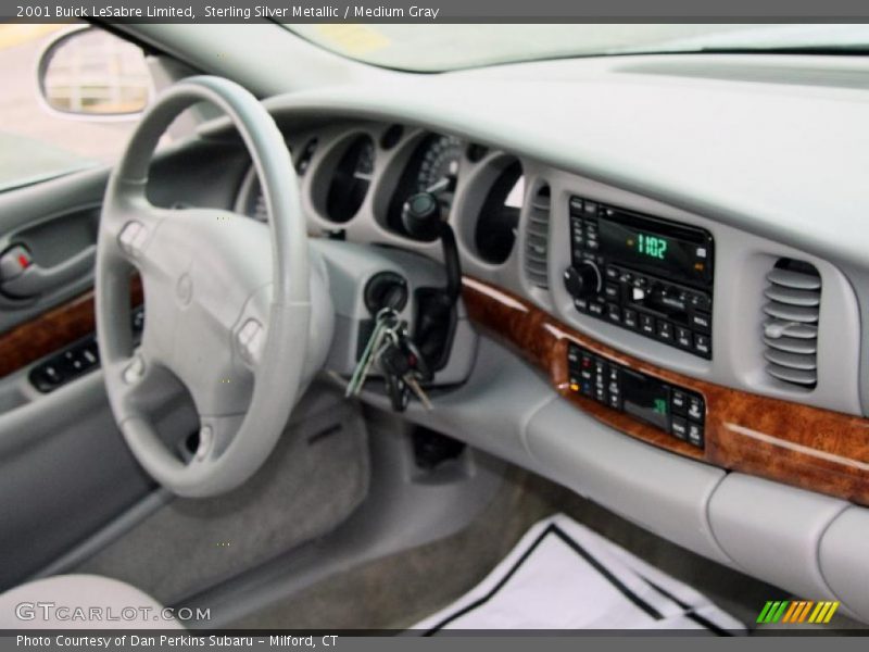 Sterling Silver Metallic / Medium Gray 2001 Buick LeSabre Limited