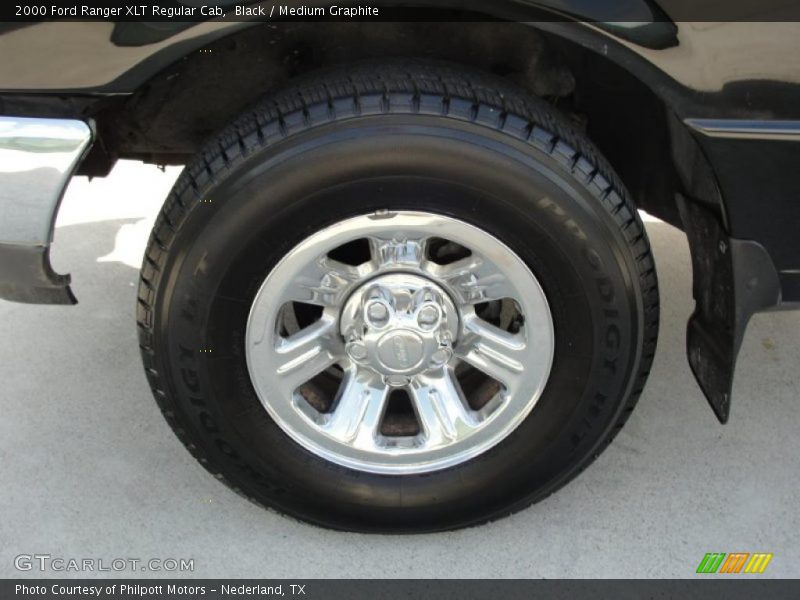 Black / Medium Graphite 2000 Ford Ranger XLT Regular Cab