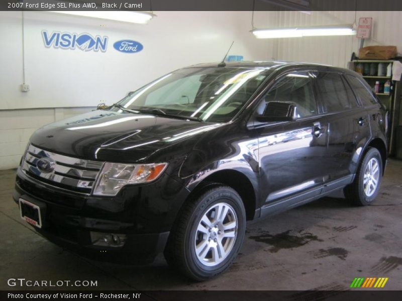 Black / Camel 2007 Ford Edge SEL Plus AWD