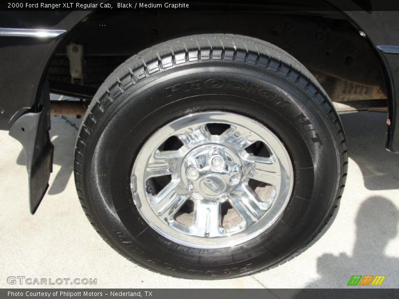 Black / Medium Graphite 2000 Ford Ranger XLT Regular Cab