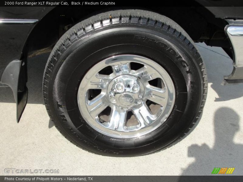 Black / Medium Graphite 2000 Ford Ranger XLT Regular Cab