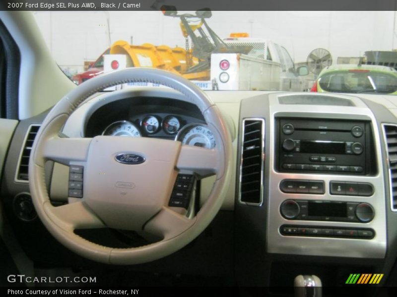 Black / Camel 2007 Ford Edge SEL Plus AWD