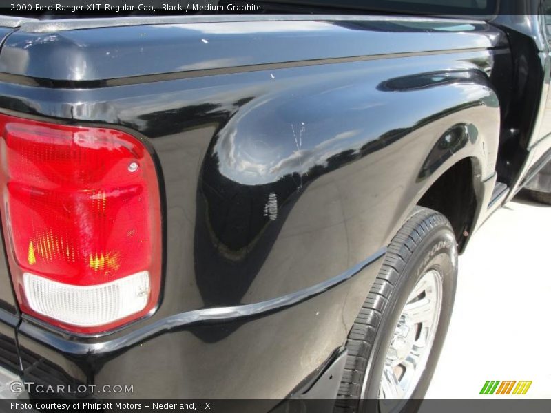 Black / Medium Graphite 2000 Ford Ranger XLT Regular Cab