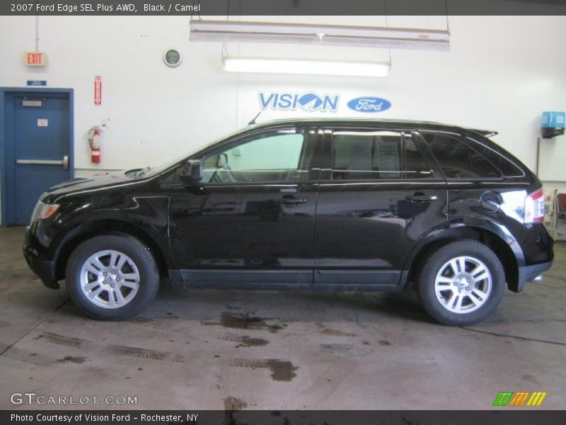 Black / Camel 2007 Ford Edge SEL Plus AWD