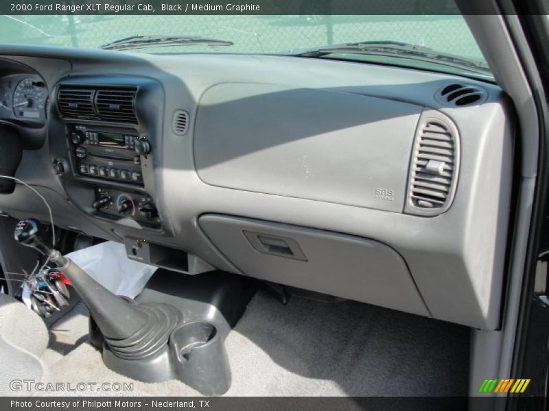 Black / Medium Graphite 2000 Ford Ranger XLT Regular Cab