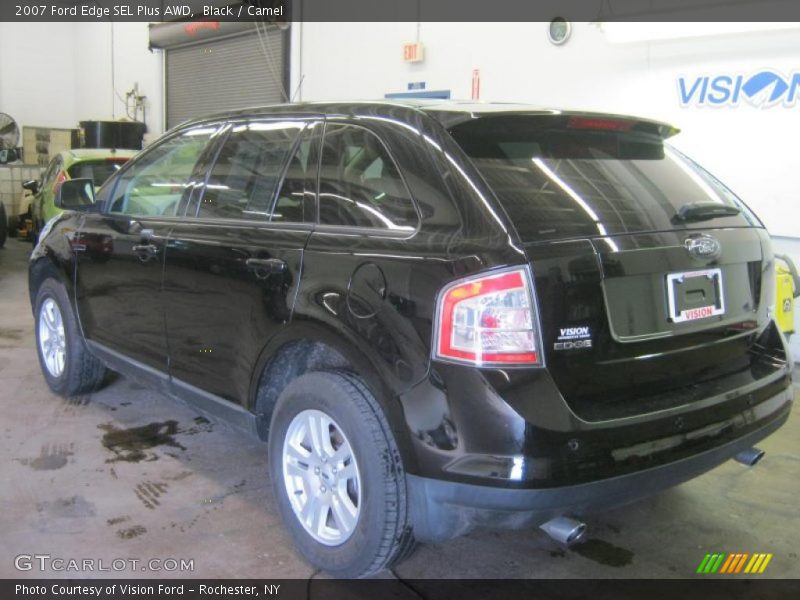 Black / Camel 2007 Ford Edge SEL Plus AWD