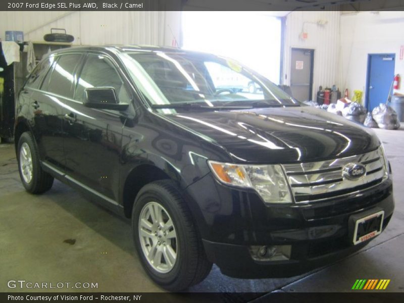 Black / Camel 2007 Ford Edge SEL Plus AWD