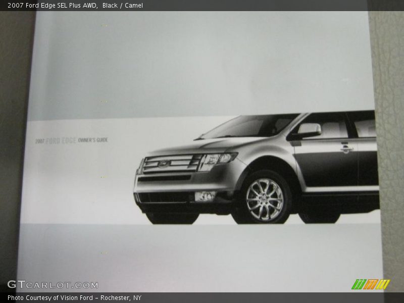 Black / Camel 2007 Ford Edge SEL Plus AWD