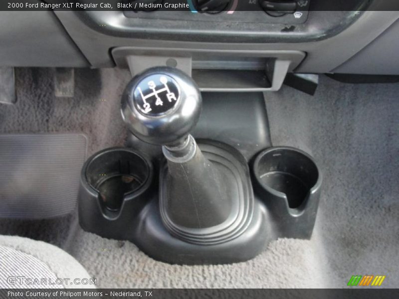 Black / Medium Graphite 2000 Ford Ranger XLT Regular Cab