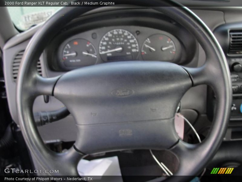 Black / Medium Graphite 2000 Ford Ranger XLT Regular Cab
