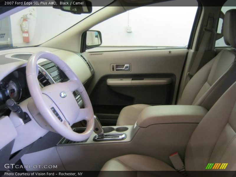 Black / Camel 2007 Ford Edge SEL Plus AWD