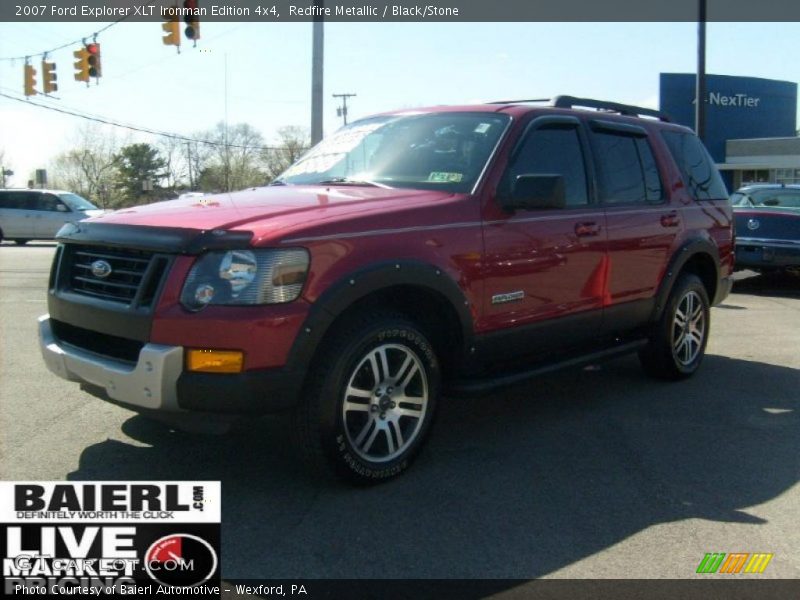 Redfire Metallic / Black/Stone 2007 Ford Explorer XLT Ironman Edition 4x4