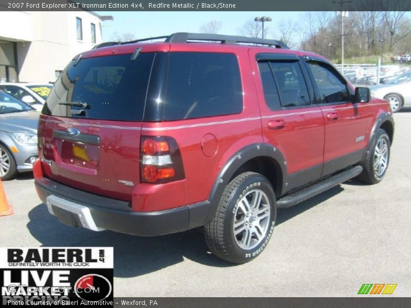 Redfire Metallic / Black/Stone 2007 Ford Explorer XLT Ironman Edition 4x4