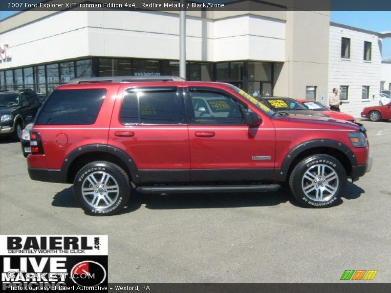 Redfire Metallic / Black/Stone 2007 Ford Explorer XLT Ironman Edition 4x4