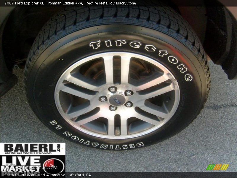 Redfire Metallic / Black/Stone 2007 Ford Explorer XLT Ironman Edition 4x4