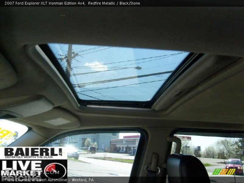 Redfire Metallic / Black/Stone 2007 Ford Explorer XLT Ironman Edition 4x4