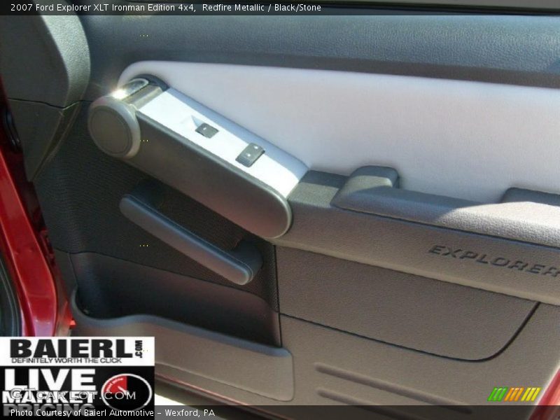 Redfire Metallic / Black/Stone 2007 Ford Explorer XLT Ironman Edition 4x4