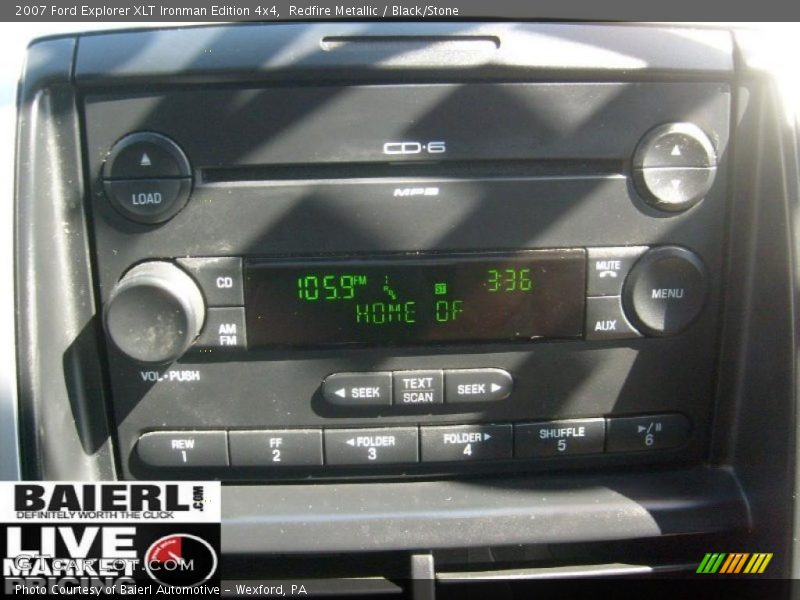 Redfire Metallic / Black/Stone 2007 Ford Explorer XLT Ironman Edition 4x4