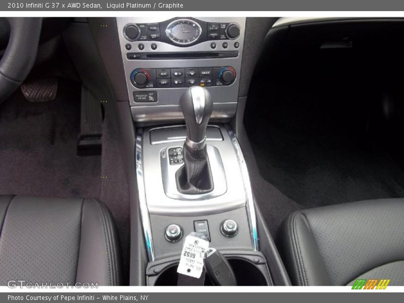  2010 G 37 x AWD Sedan 7 Speed ASC Automatic Shifter