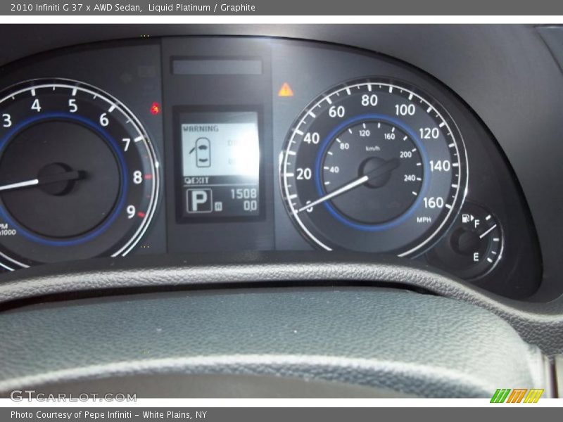 Liquid Platinum / Graphite 2010 Infiniti G 37 x AWD Sedan