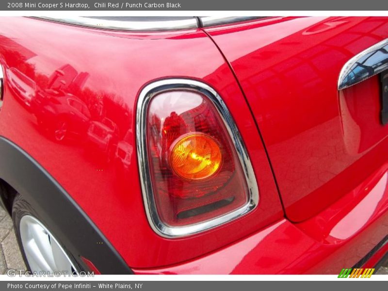Chili Red / Punch Carbon Black 2008 Mini Cooper S Hardtop