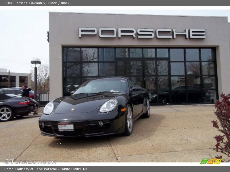 Black / Black 2008 Porsche Cayman S