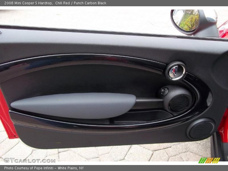 Chili Red / Punch Carbon Black 2008 Mini Cooper S Hardtop