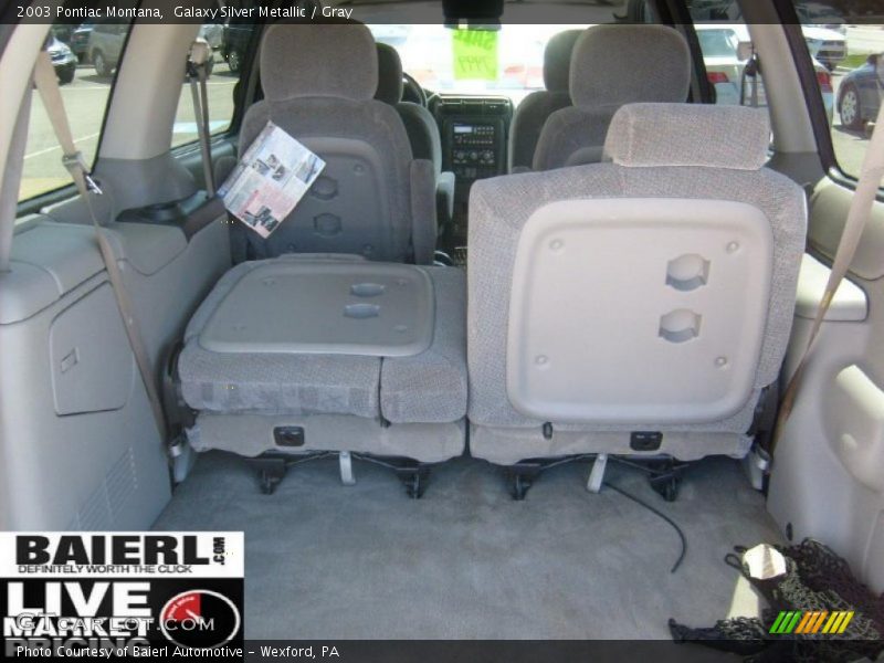 Galaxy Silver Metallic / Gray 2003 Pontiac Montana