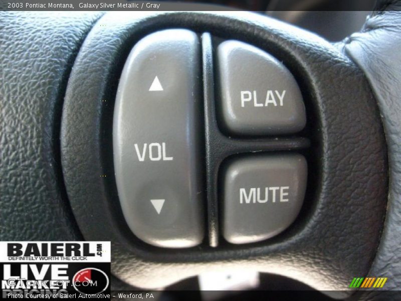 Galaxy Silver Metallic / Gray 2003 Pontiac Montana