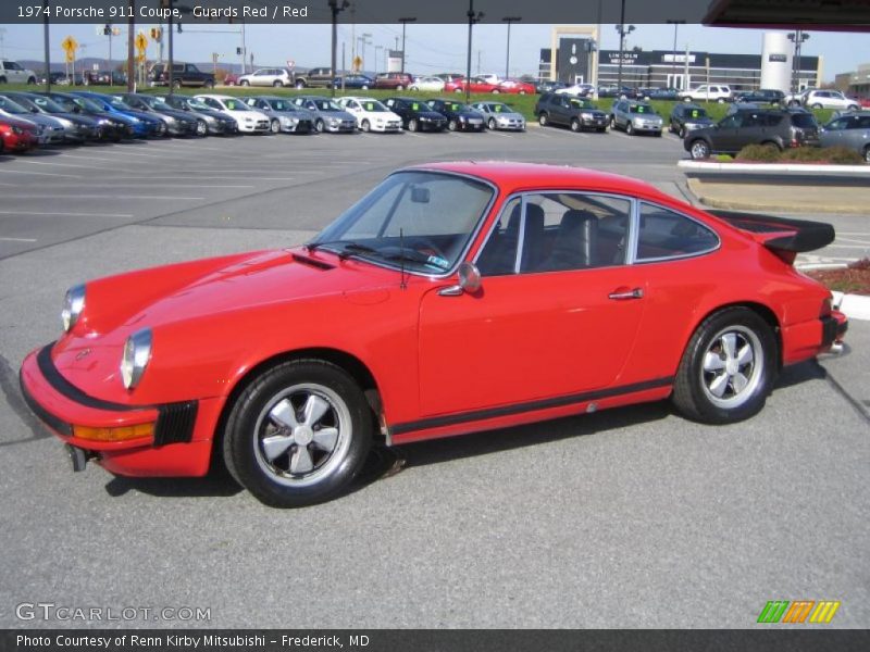  1974 911 Coupe Guards Red