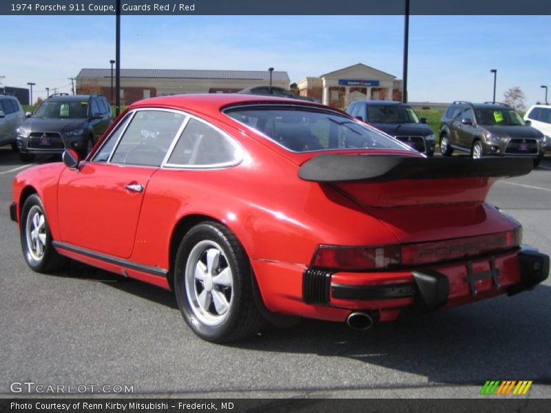 Guards Red / Red 1974 Porsche 911 Coupe