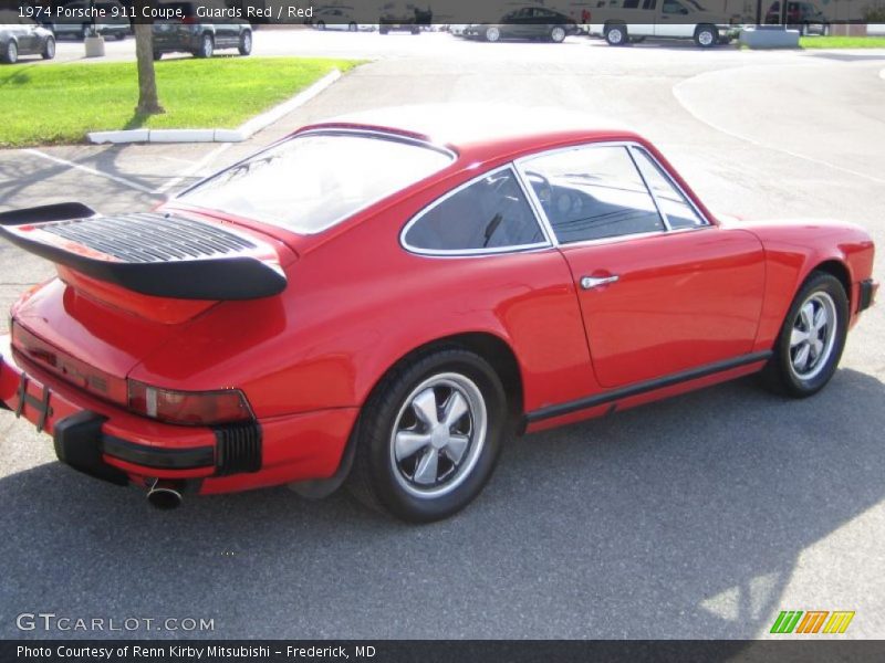 Guards Red / Red 1974 Porsche 911 Coupe