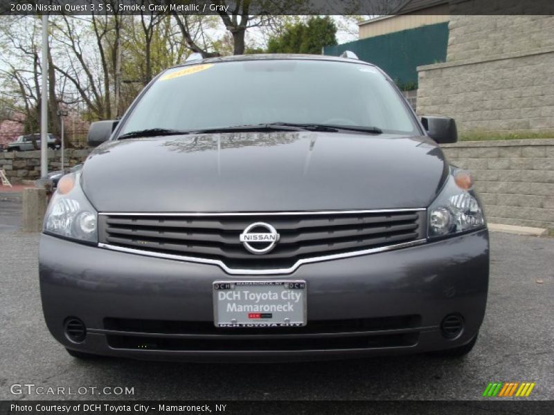 Smoke Gray Metallic / Gray 2008 Nissan Quest 3.5 S