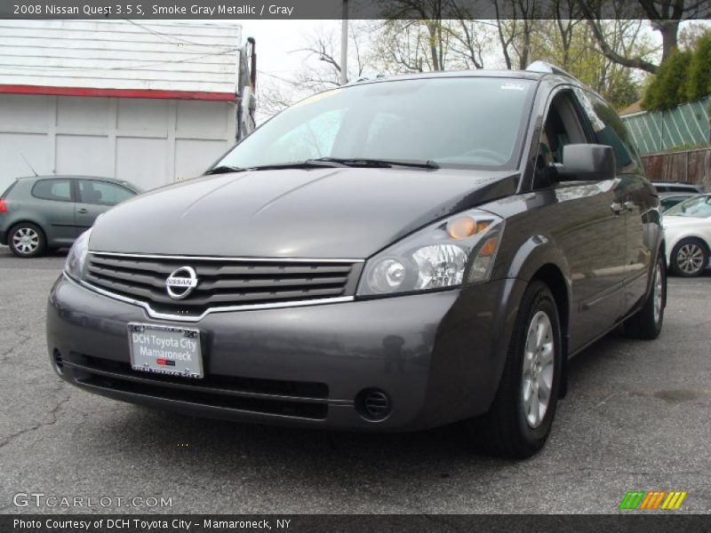 Smoke Gray Metallic / Gray 2008 Nissan Quest 3.5 S