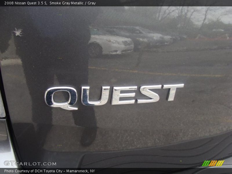 Smoke Gray Metallic / Gray 2008 Nissan Quest 3.5 S