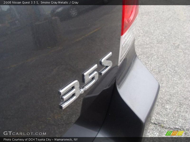 Smoke Gray Metallic / Gray 2008 Nissan Quest 3.5 S