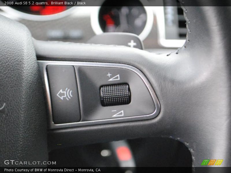Brilliant Black / Black 2008 Audi S8 5.2 quattro