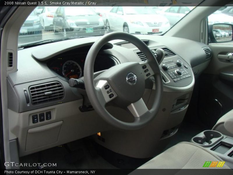 Smoke Gray Metallic / Gray 2008 Nissan Quest 3.5 S
