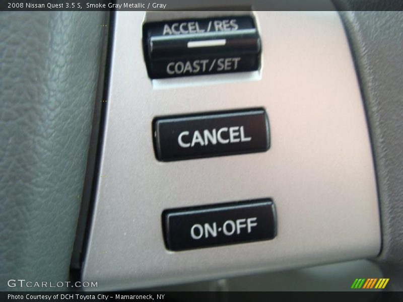 Smoke Gray Metallic / Gray 2008 Nissan Quest 3.5 S