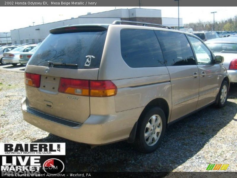 Mesa Beige Metallic / Ivory 2002 Honda Odyssey EX