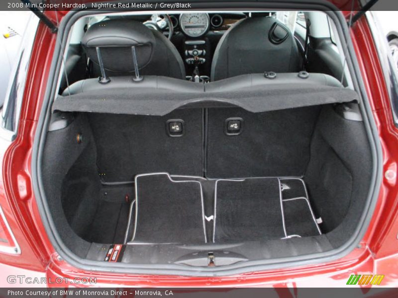 Nightfire Red Metallic / Grey/Black 2008 Mini Cooper Hardtop
