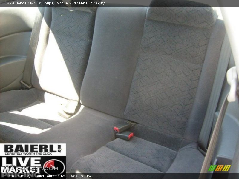 Vogue Silver Metallic / Gray 1999 Honda Civic EX Coupe